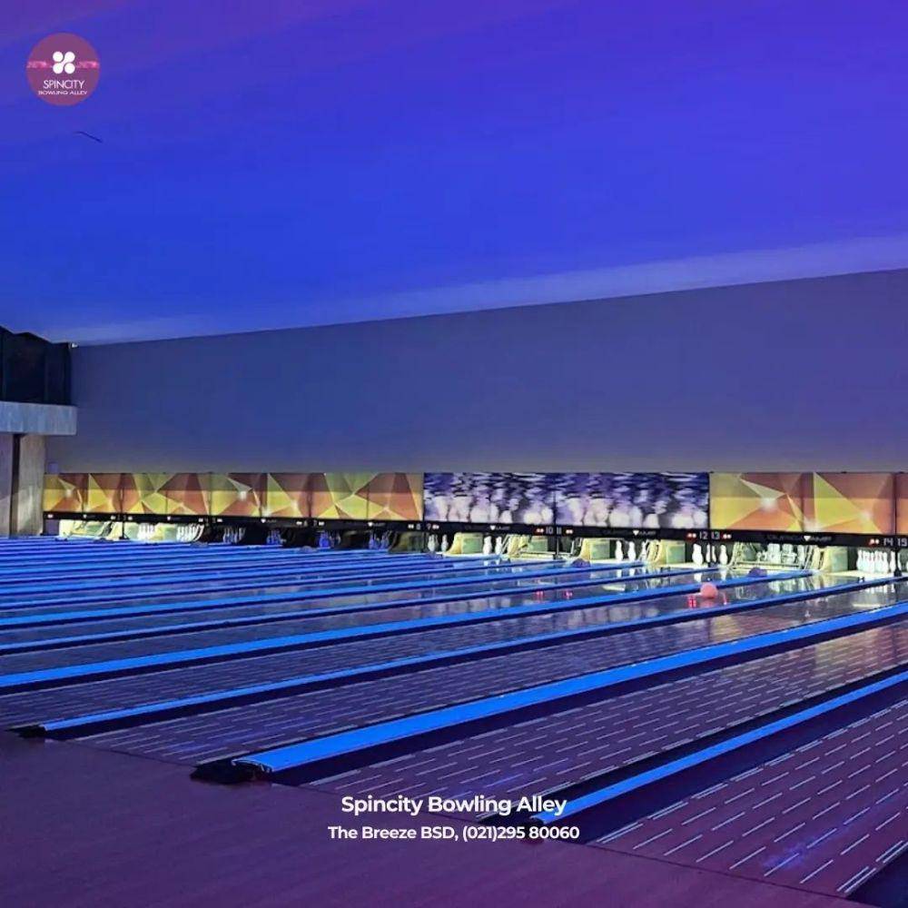 Spincity Bowling Alley, BSD (instagram.com/spincitybowling)