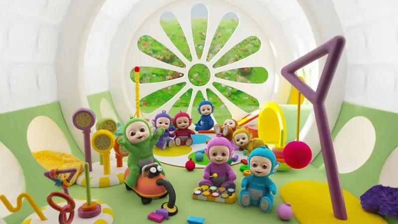 8 Nama Anak-Anak Teletubbies dalam Serial Tiddlytubbies