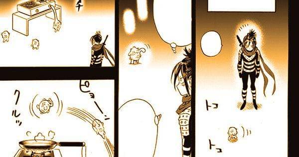 Sonic melihat God dalam wujud sel monster ( Dok. tonarinoyj.jp/One Punch Man )