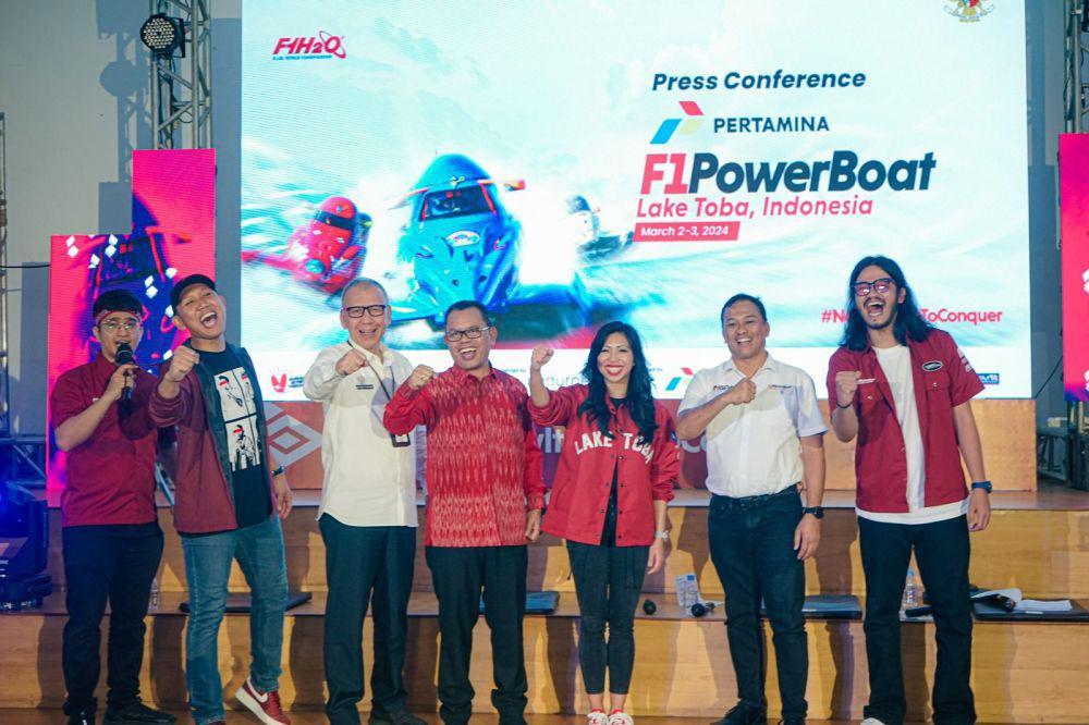 Konferensi Pers F1 Poweboat di Posbloc Medan, Kamis (22/2/2024). (Dok. Injourney)