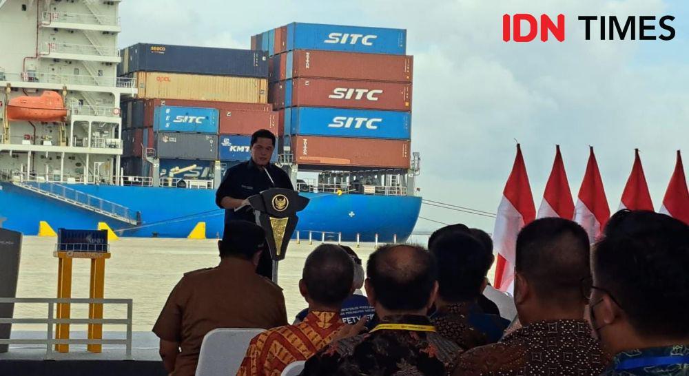 Erick Thohir Ingin MNP jadi Pelabuhan Kelas Dunia di Indonesia Timur