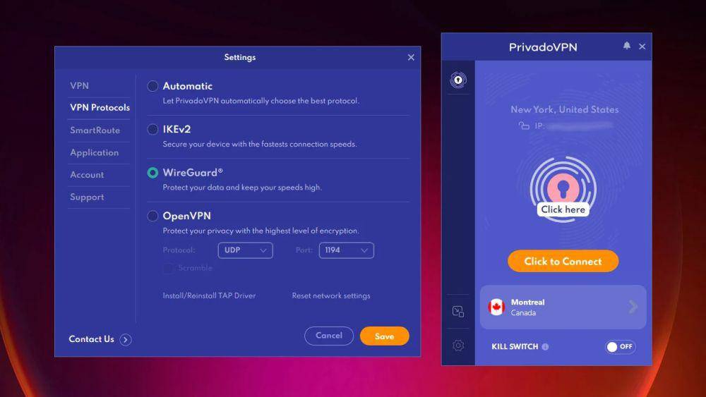 PrivadoVPN (dok. PrivadoVPN)