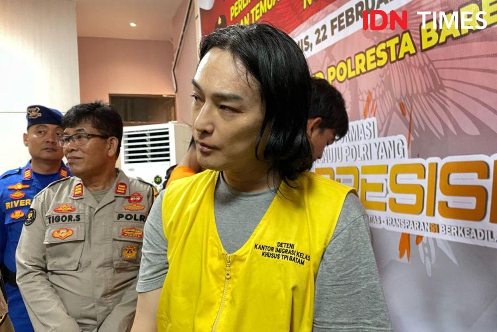 Pelarian Buronan Interpol Yusuke Yamazaki Terhenti di Batam