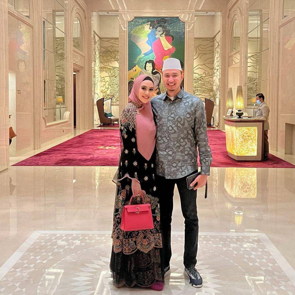 OOTD couple Kartika Putri dan Habib Usman (instagram.com/kartikaputriworld)