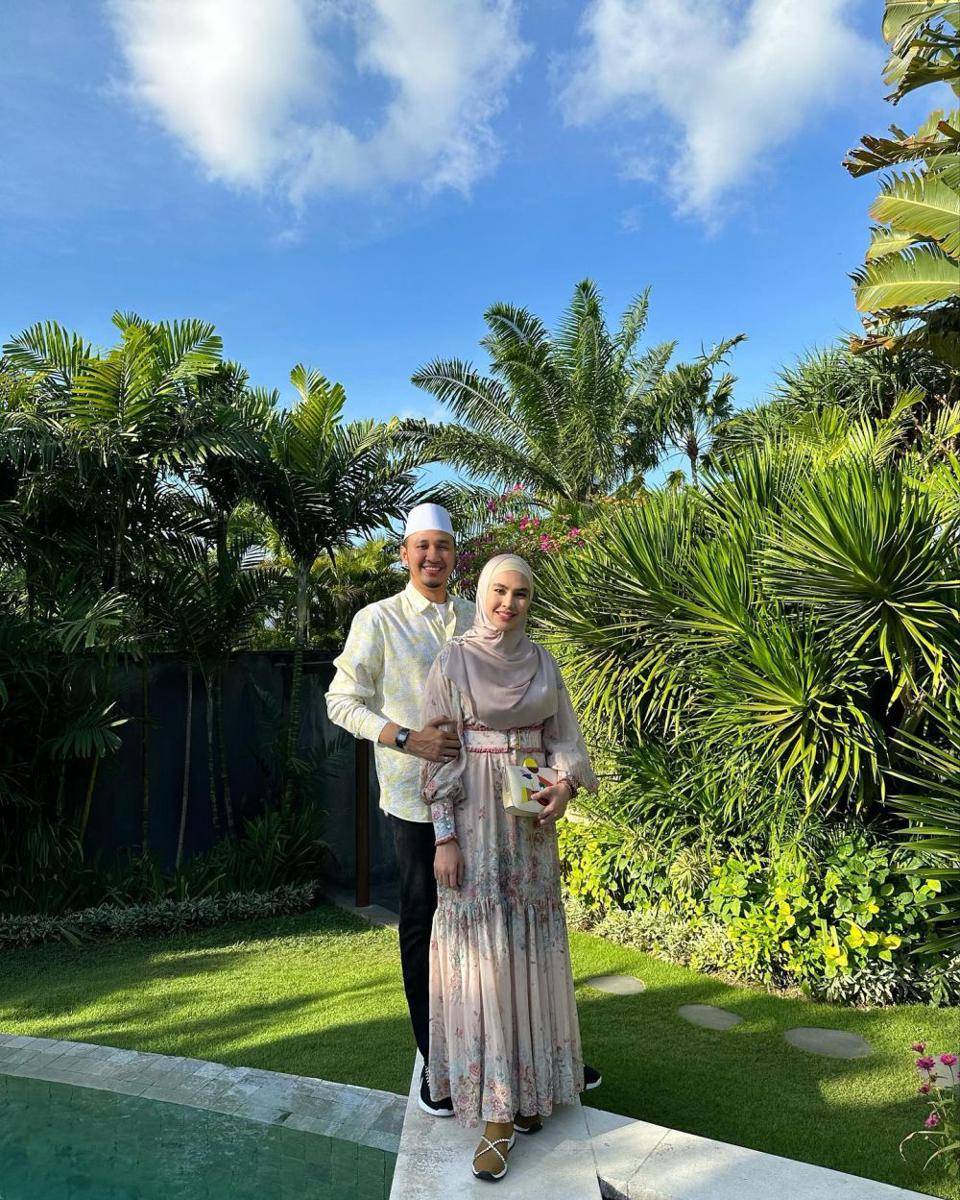 OOTD couple Kartika Putri dan Habib Usman (instagram.com/kartikaputriworld)