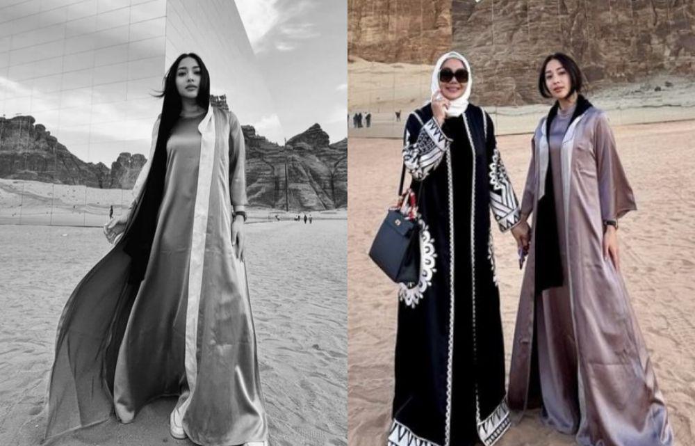 8 Potret Nikita Willy di Al Ula usai Jalani Ibadah Umrah, View Eksotis