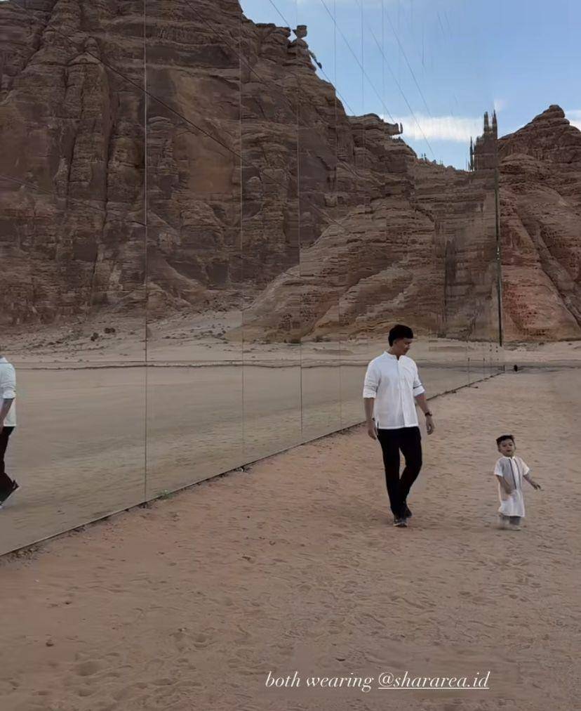 potret Nikita Willy berkunjung ke Al Ula usai jalani ibadah umrah (Instagram.com/nikitawillyofficial94)