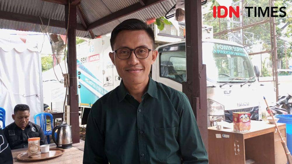 Komisioner KPU NTB Agus Hilman. (IDN Times/Muhammad Nasir)