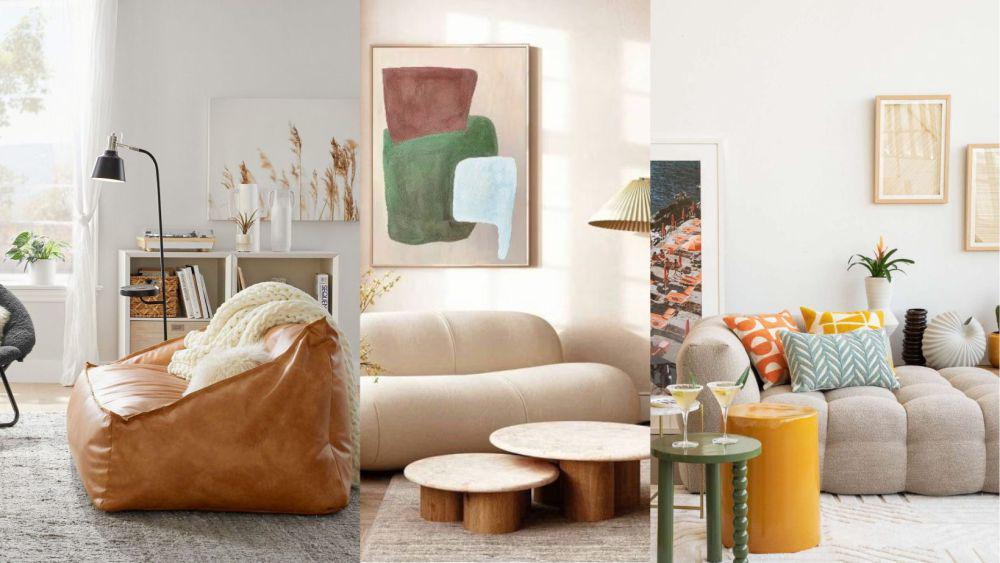 10 Ide Dekorasi Ruang Tamu dengan Sofa Lantai, Cozy and Aesthetic