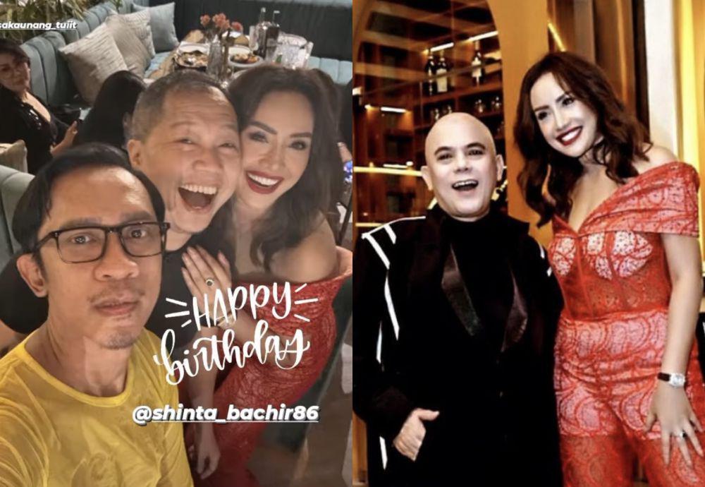 7 Potret Artis Hadiri Pesta Ulang Tahun Ke-38 Shinta Bachir, Rame Abis