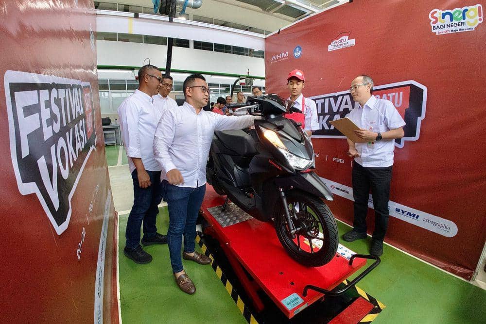 Motor Listrik Jadi Materi Uji Baru Festival Vokasi Honda