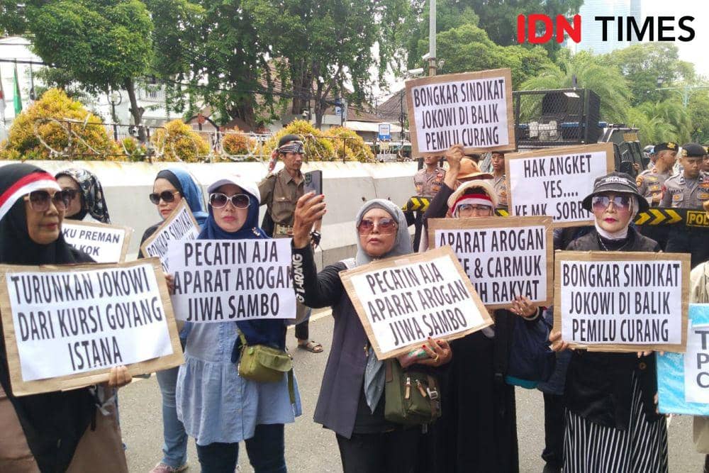 Demo di KPU, Koalisi Gerakan Masyarakat Sipil Libatkan 26 Ormas