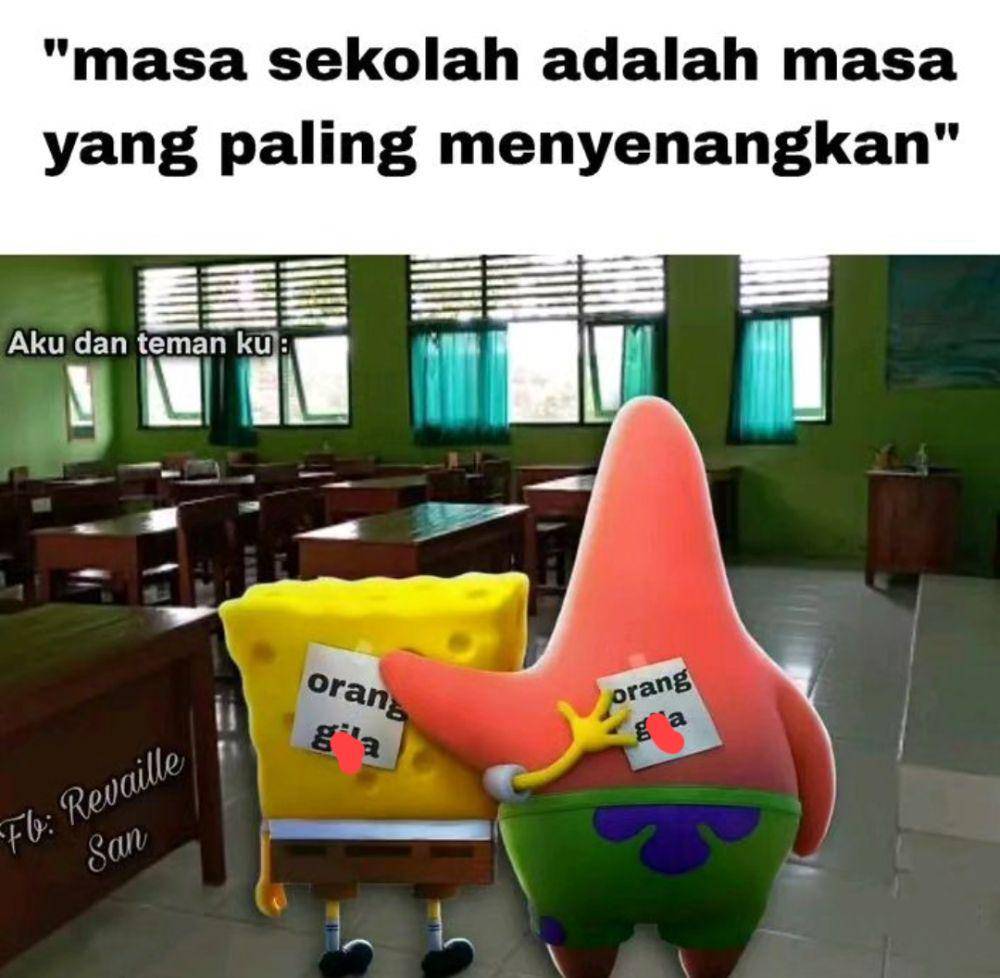 meme kenangan lawas (instagram.com/pos.total)