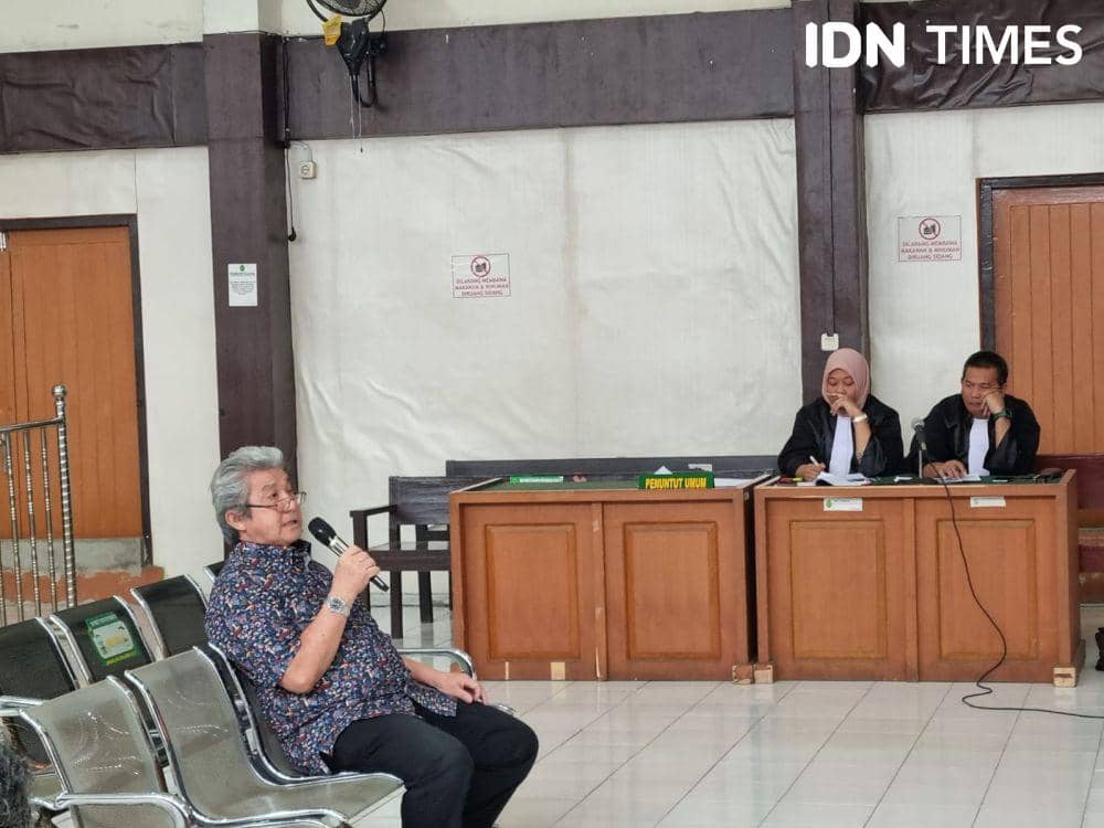 Eks Presiden Direktur PT Berau Coal Jeffry V Mulyono dihadirkan dalam sidang lanjutan dugaan korupsi akuisisi saham PT SBS yang dilakukan PT Bukit Asam (BA) (IDN Times/Rangga Erfizal)