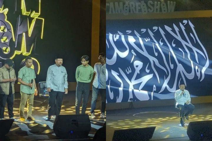 Viral Acara Isra Miraj Metamorfoshow di TMII Menghadirkan Tokoh HTI