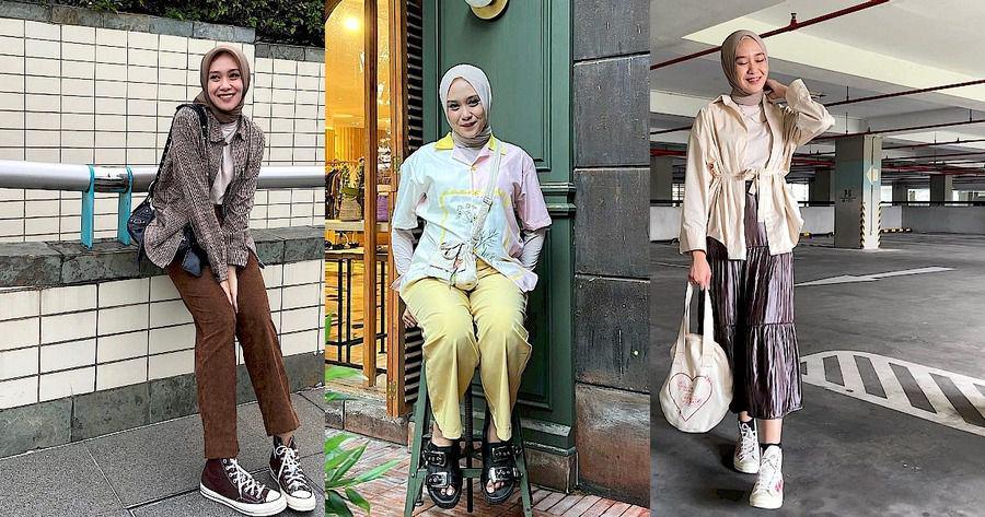 7 Mix And Match Kemeja Ala Shadira Firdausi, Gaya Kece yang Beragam