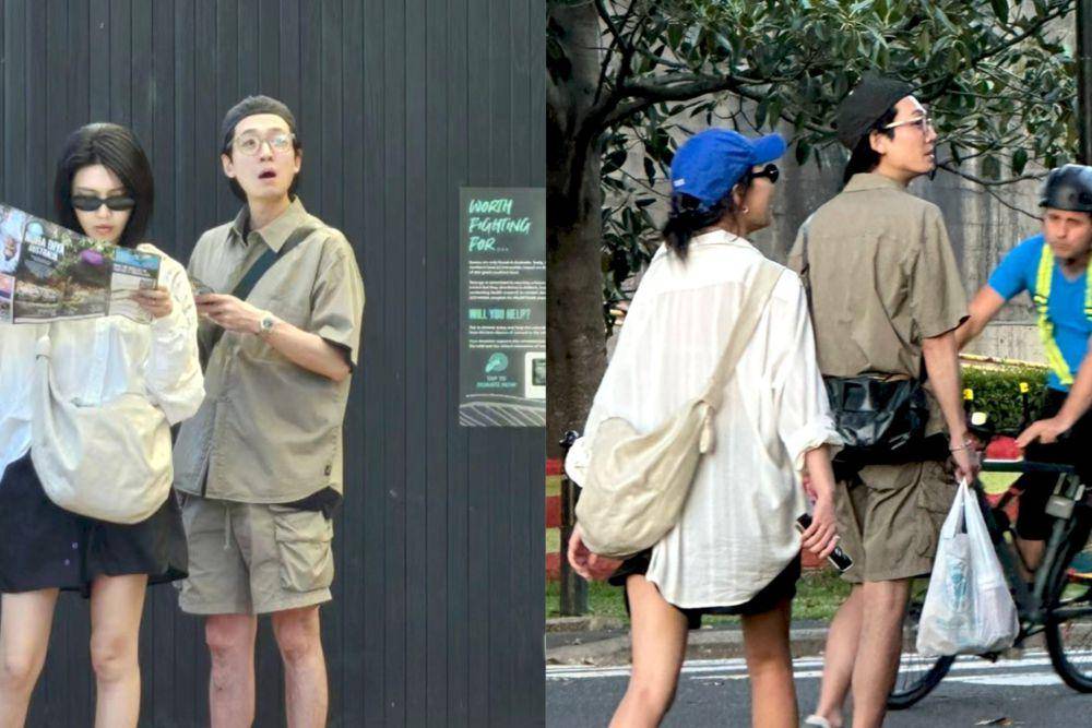 potret Jung Kyung Ho dan Sooyoung SNSD kencan di Australia (via x.com/foreversyc)