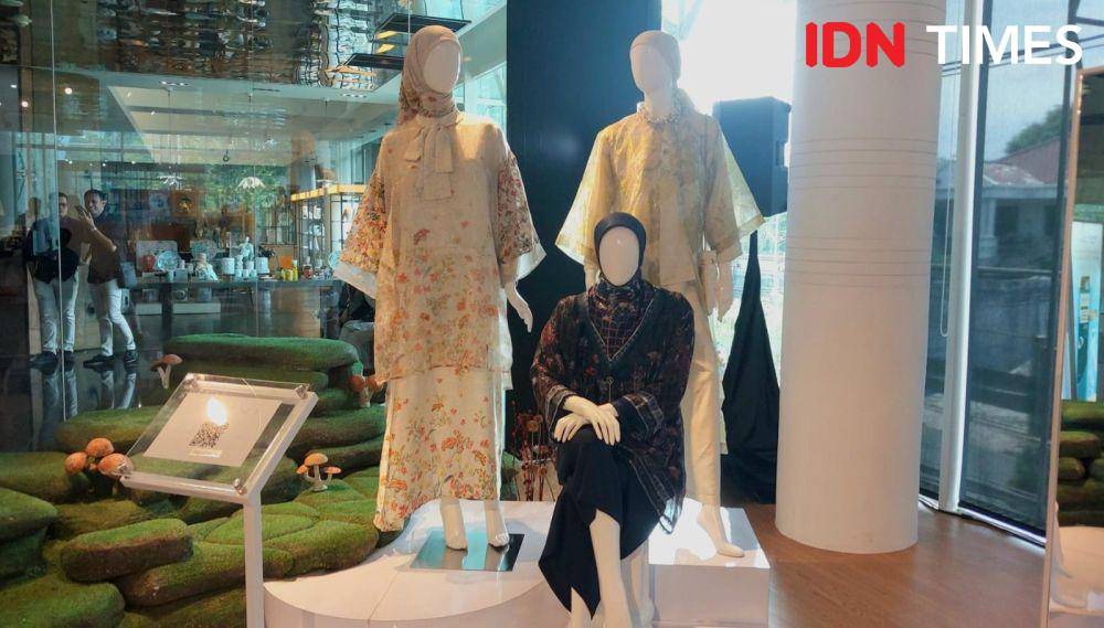 Peluncuran koleksi Lebaran 2024 oleh Aleza pada Kamis (22/02/2024) di Papilion, Kemang, Jakarta Selatan. (IDN TIMES/Jeremia Ananta)