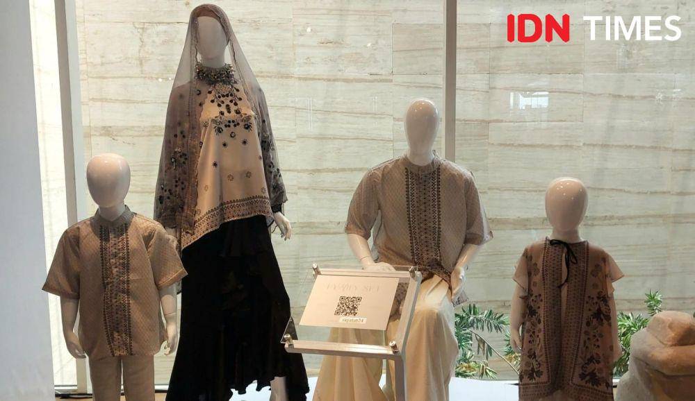 Peluncuran koleksi Lebaran 2024 oleh Aleza pada Kamis (22/02/2024) di Papilion, Kemang, Jakarta Selatan. (IDN TIMES/Jeremia Ananta)