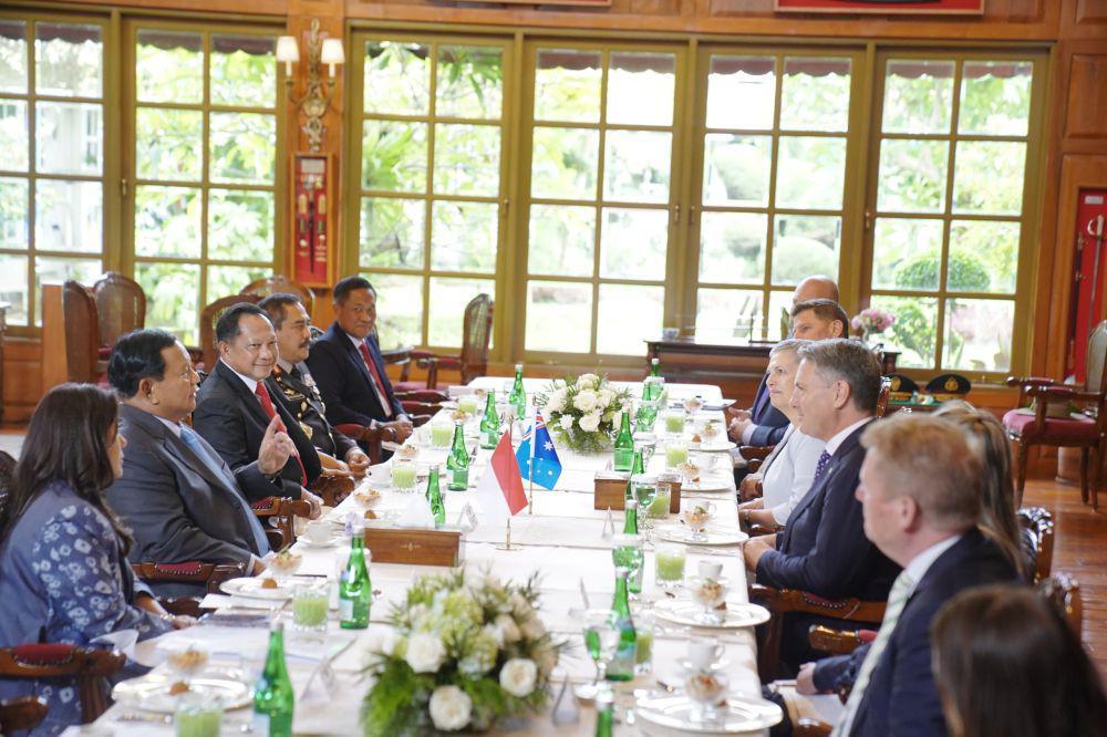 Prabowo-Wakil PM Australia Sepakat Jalin Kerja Sama di Sejumlah Bidang