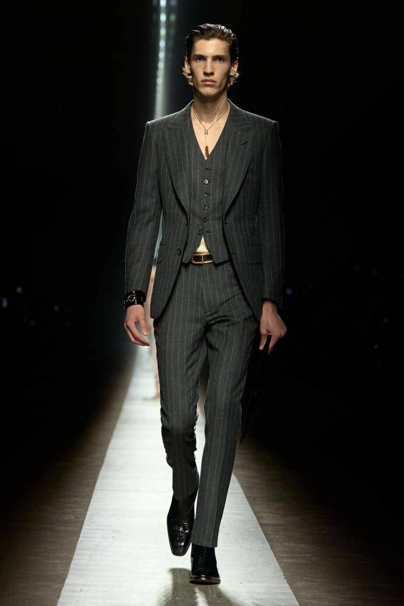 Tom Ford Winter '24 di Milan Fashion Week 2024 (dok. Milano Fashion Week 2024)