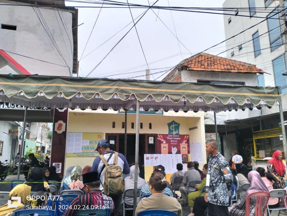 10 TPS di Surabaya Gelar PSU, KPU: Ramai Pol!