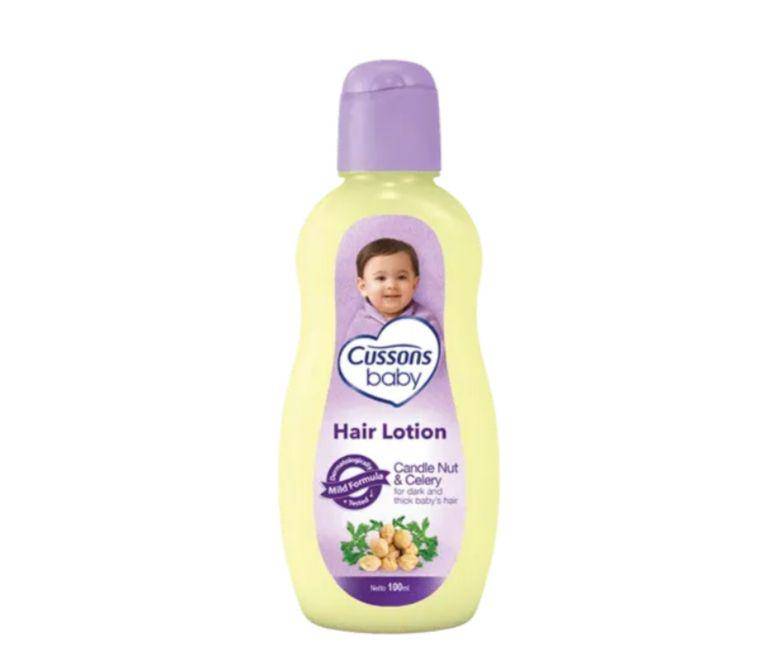 Cussons Baby Hair Lotion Candle Nut and Celery (cussonsbaby.co.id)