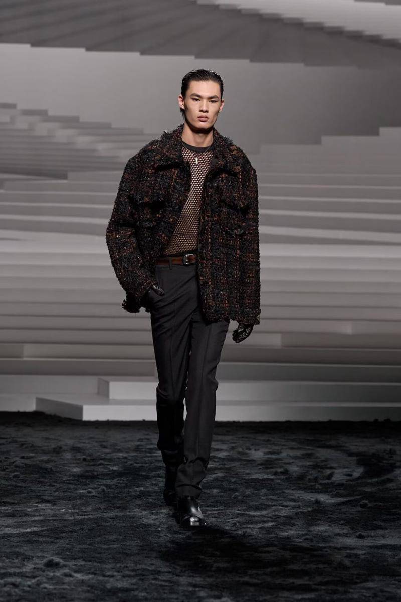 Versace F/W '24 di Milan Fashion Week 2024 (dok. Versace)