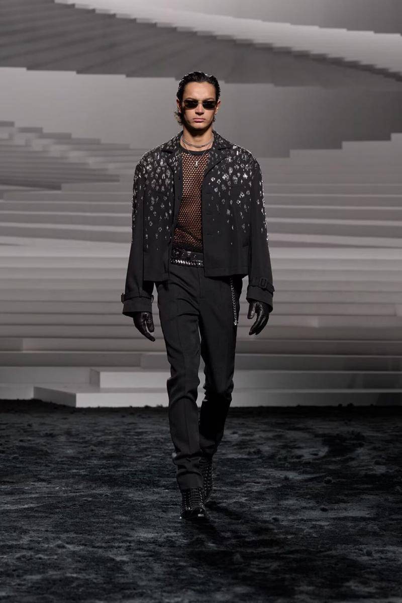 Versace F/W '24 di Milan Fashion Week 2024 (dok. Versace)