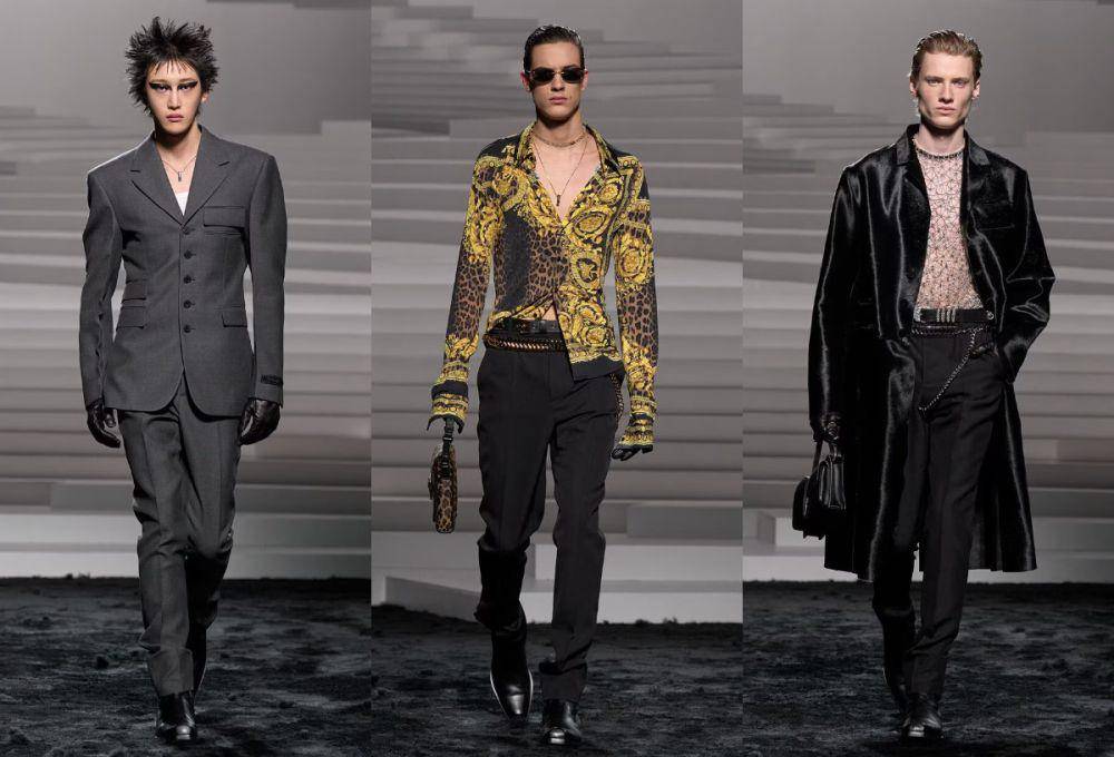 Versace F/W '24 di Milan Fashion Week 2024 (dok. Versace)