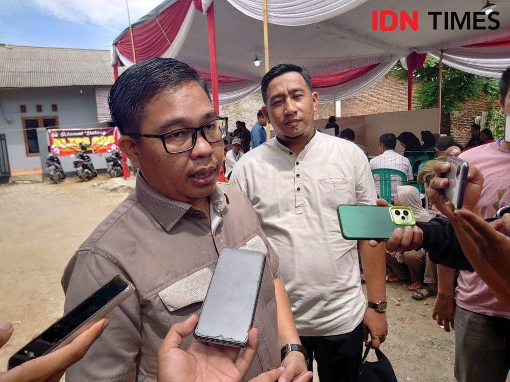 Ketua KPU Lampung, Erwan Bustami. (IDN Times/Tama Yudha Wiguna).