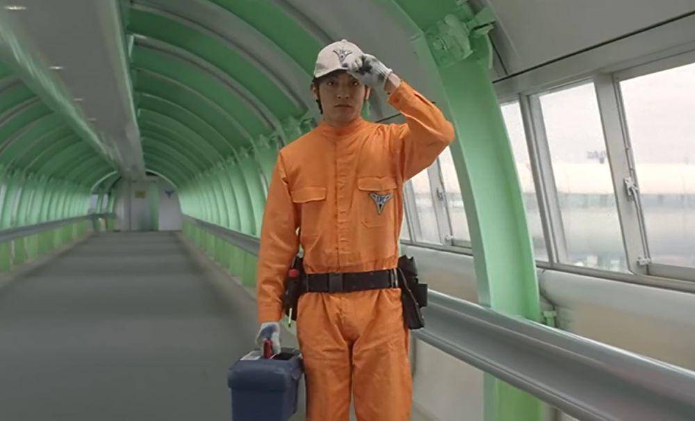 Shin Asuka yang menjadi teknisi (dok. Tsuburaya/Ultraman Tiga:The Final Odyssey)