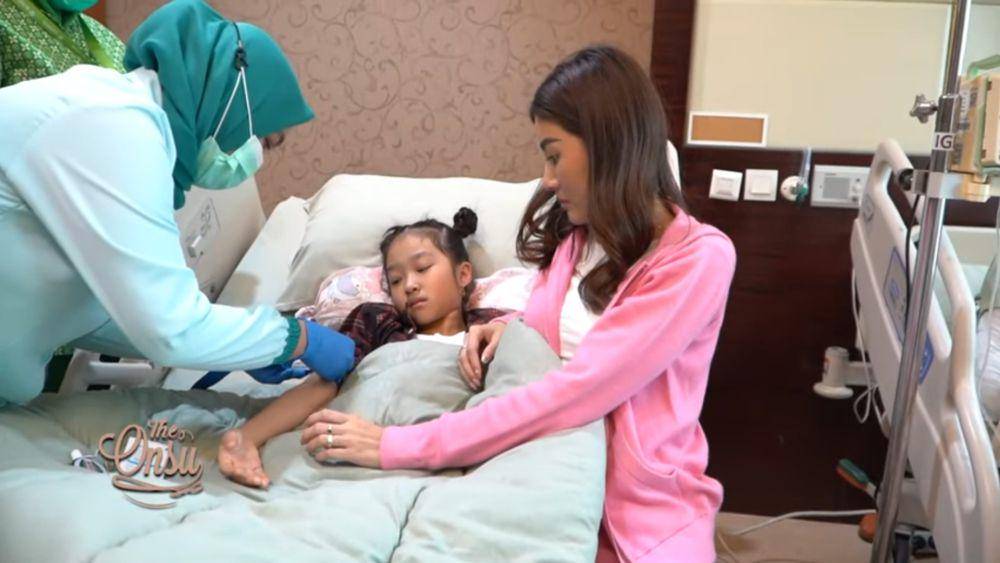 potret Betrand Peto dan Thalia di rumah sakit (dok.youtube.com/theonsu)