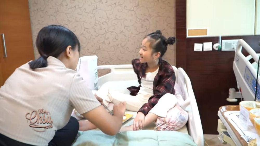 potret Betrand Peto dan Thalia di rumah sakit (dok.youtube.com/theonsu)