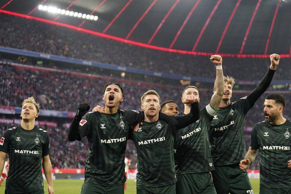 Kemenangan bersejarah Werder Bremen atas Bayern Munich di Bundesliga. (instagram.com/njinmahjr)