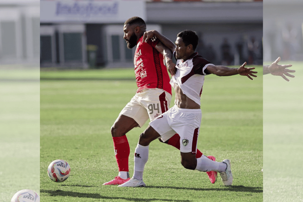 Salah satu momen pertandingan pekan ke-8 BRI Liga 1 2023/24 antara Bali United versus PSM Makassar yang berlangsung di Stadion Kapten I Wayan Dipta Gianyar, 11 Agustus 2023. (Instagram.com/baliunitedfc)