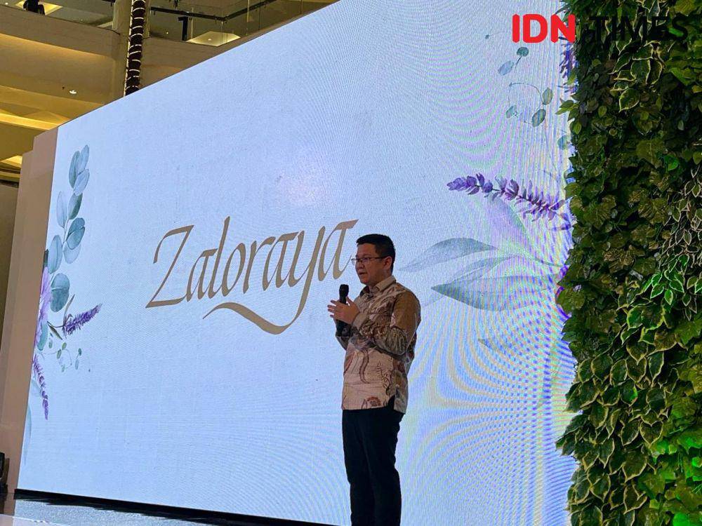Pembukaan Zaloraya 2024 pada Jumat (23/2/2024) di Grand Atrium, Kota Kasablanka Mall, Jakarta Selatan. (IDN Times/Nisa Zarawaki)