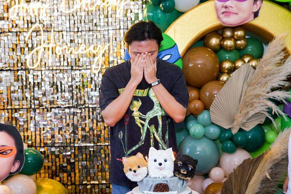 potret kejutan ultah ke-26 Rizky Febian (Instagram.com/rizkyfbian)