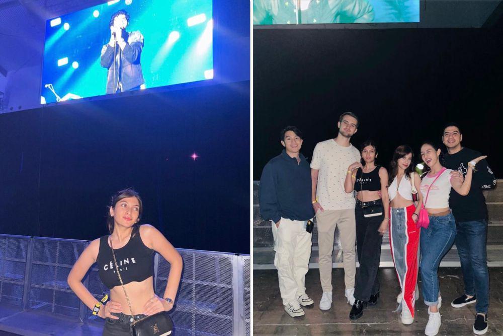 10 Potret Sarah Keihl Nonton Konser Jonas Brothers bareng Suami, Seru!