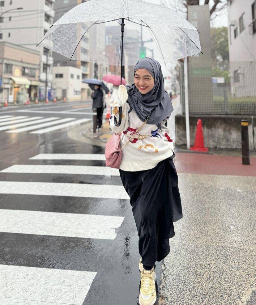 potret liburan Ria Ricis dan Moana ke Jepang (instagram.com/riaricis1795)