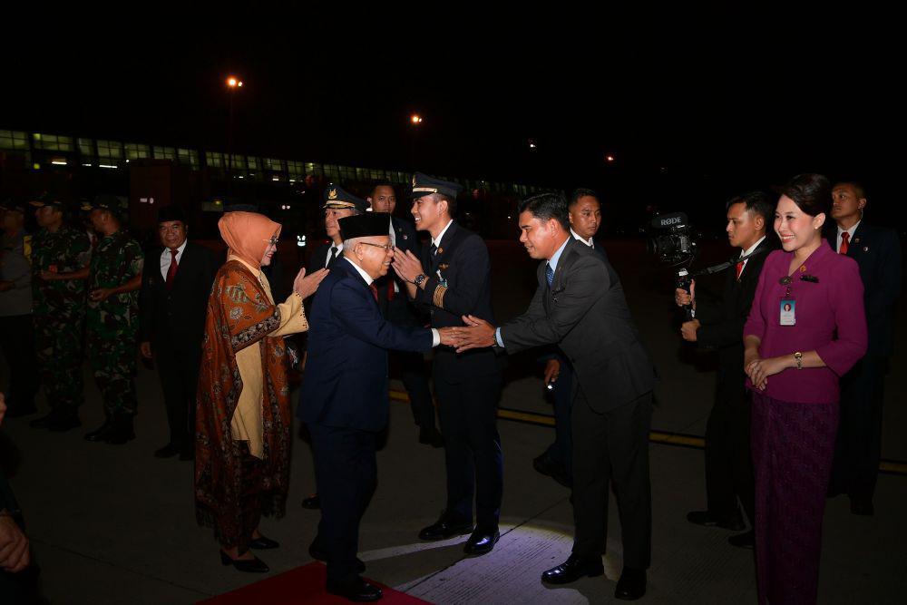 Terbang ke Selandia Baru, Ma'ruf Amin Bahas Kerja Sama Industri Halal