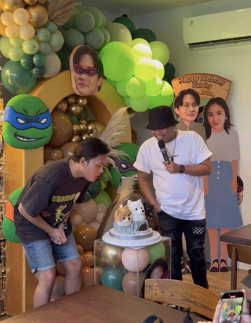 potret kejutan ultah ke-26 Rizky Febian (Instagram.com/rahultamarap)