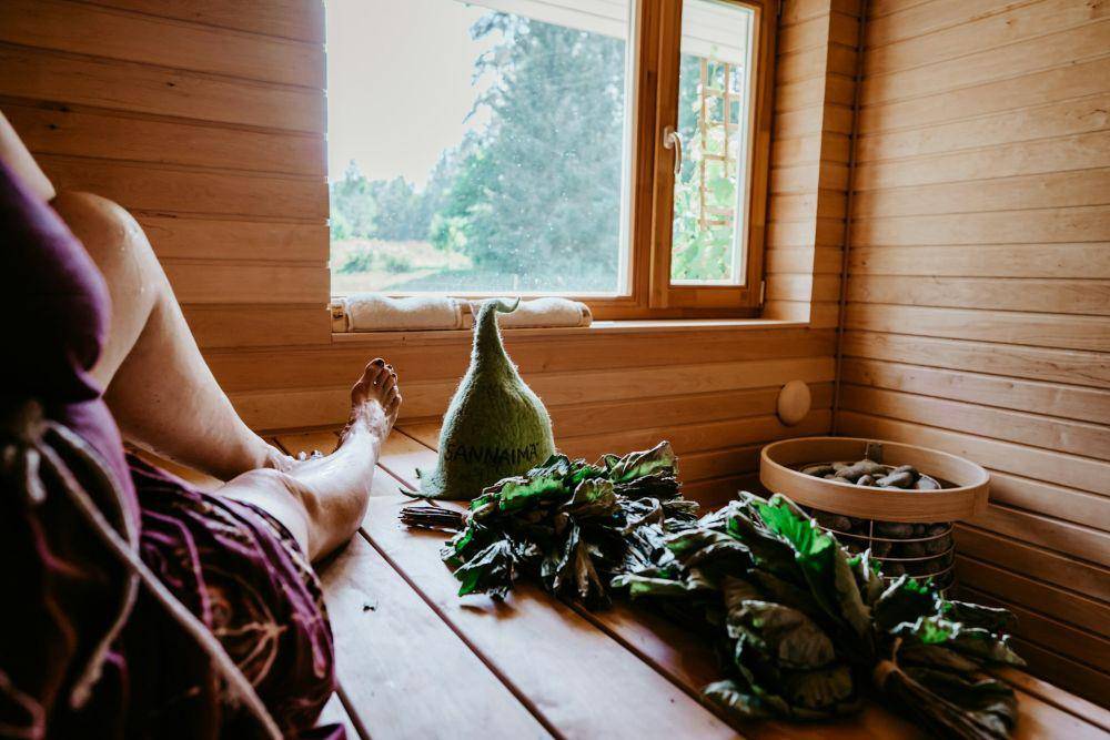 ilustrasi sauna (unsplash.com/HUUM)