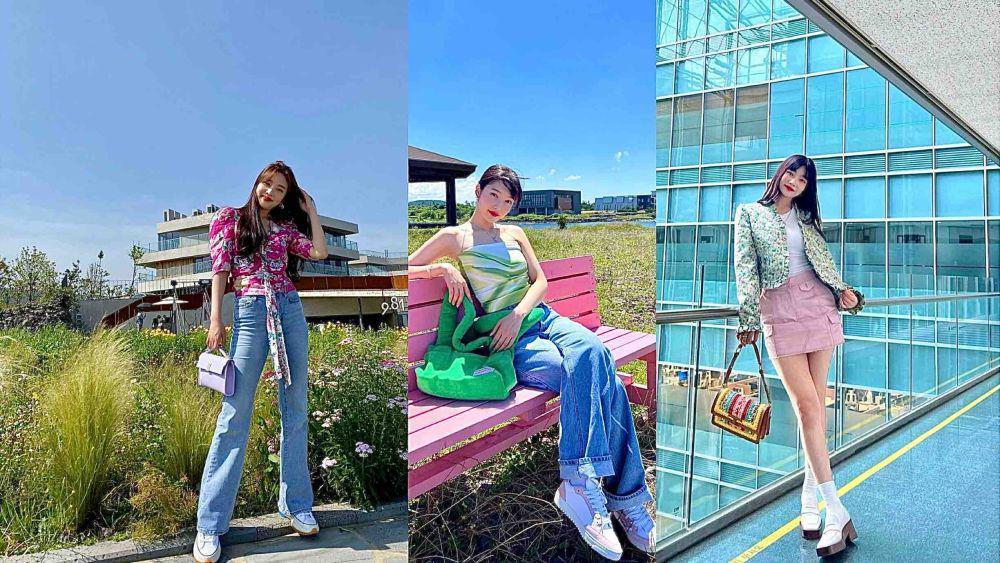 7 Ide Outfit Hangout Cewek Kue ala Idol KPop Joy Red Velvet yang Cute