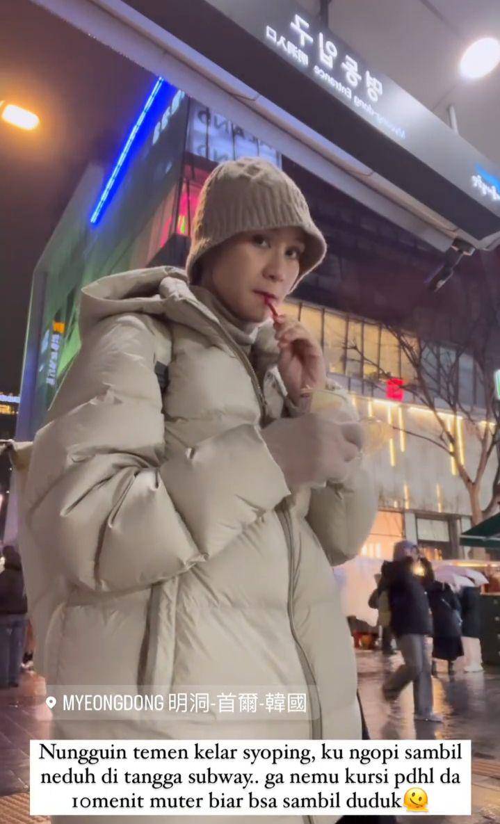 potret Zaskia Adya Mecca di Korea (instagram.com/zaskiadyamecca)