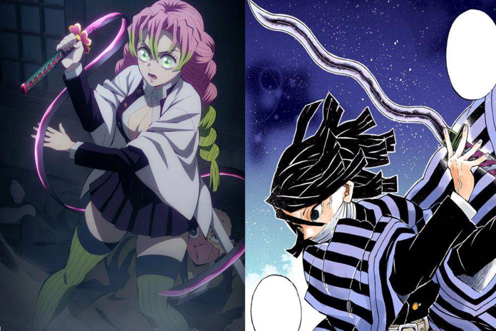 senjata unik para Hashira (dok. ufotable/Demon Slayer: Kimetsu no Yaiba)