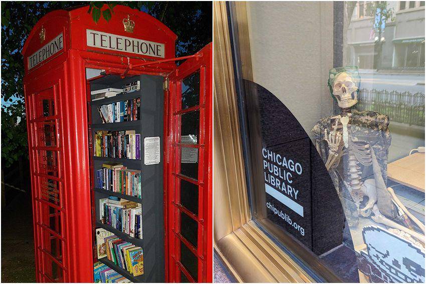 kolase potret hal unik di perpustakaan publik (reddit.com/user/RooR_ | reddit.com/user/Hiciao)