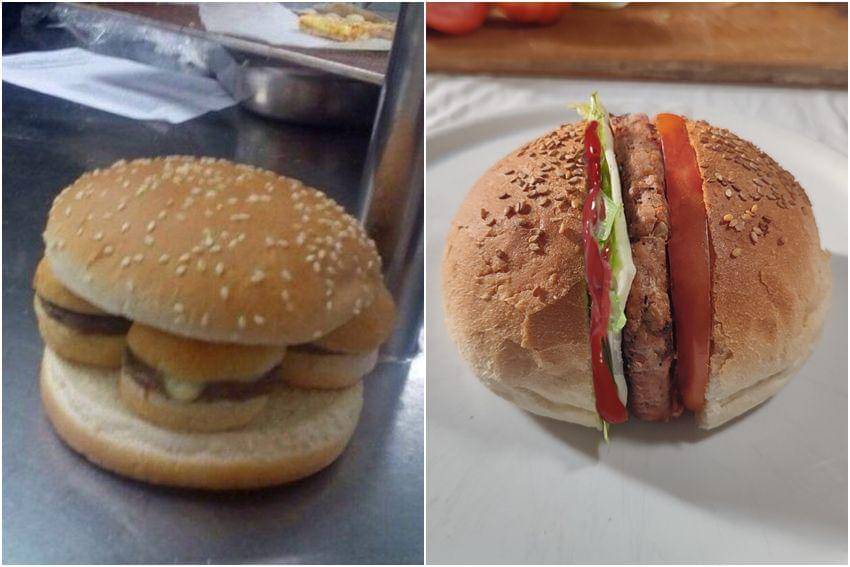 kolase potret hal kocak tentang burger (reddit.com/r/hmmm | reddit.com/user/defecationism)