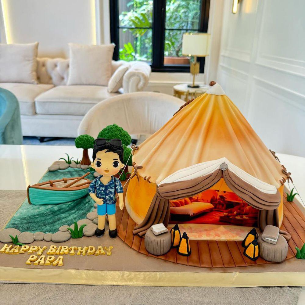 potret ultah Christian Sugiono ke-43 (instagram.com/titi_kamall)