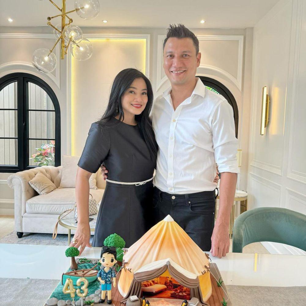 potret ultah Christian Sugiono ke-43 (instagram.com/titi_kamall)